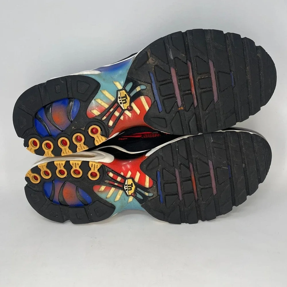 Nike 2018 Air Max Plus 'Greedy' Sneakers Ble Orange Mens Size 11